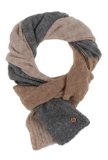 Fraas Foulard lainage - Gris & Beige