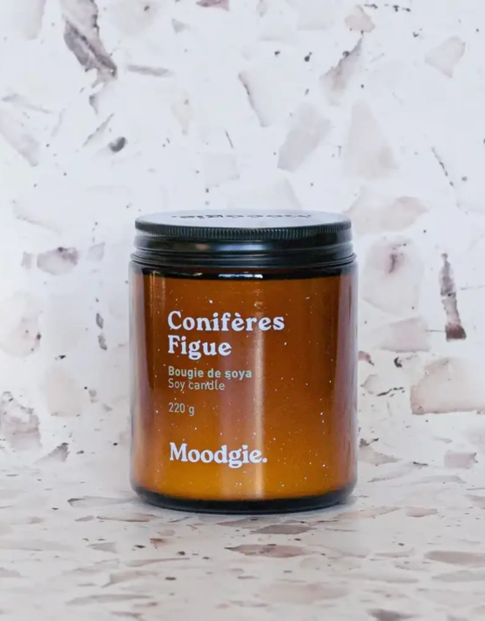 Moodgie Petite bougie Conifères + figue