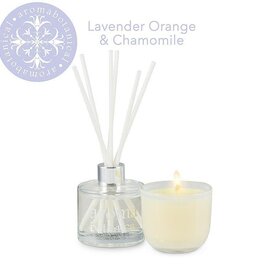 Duo bougie + diffuseur - Lavande, orange & Camomille