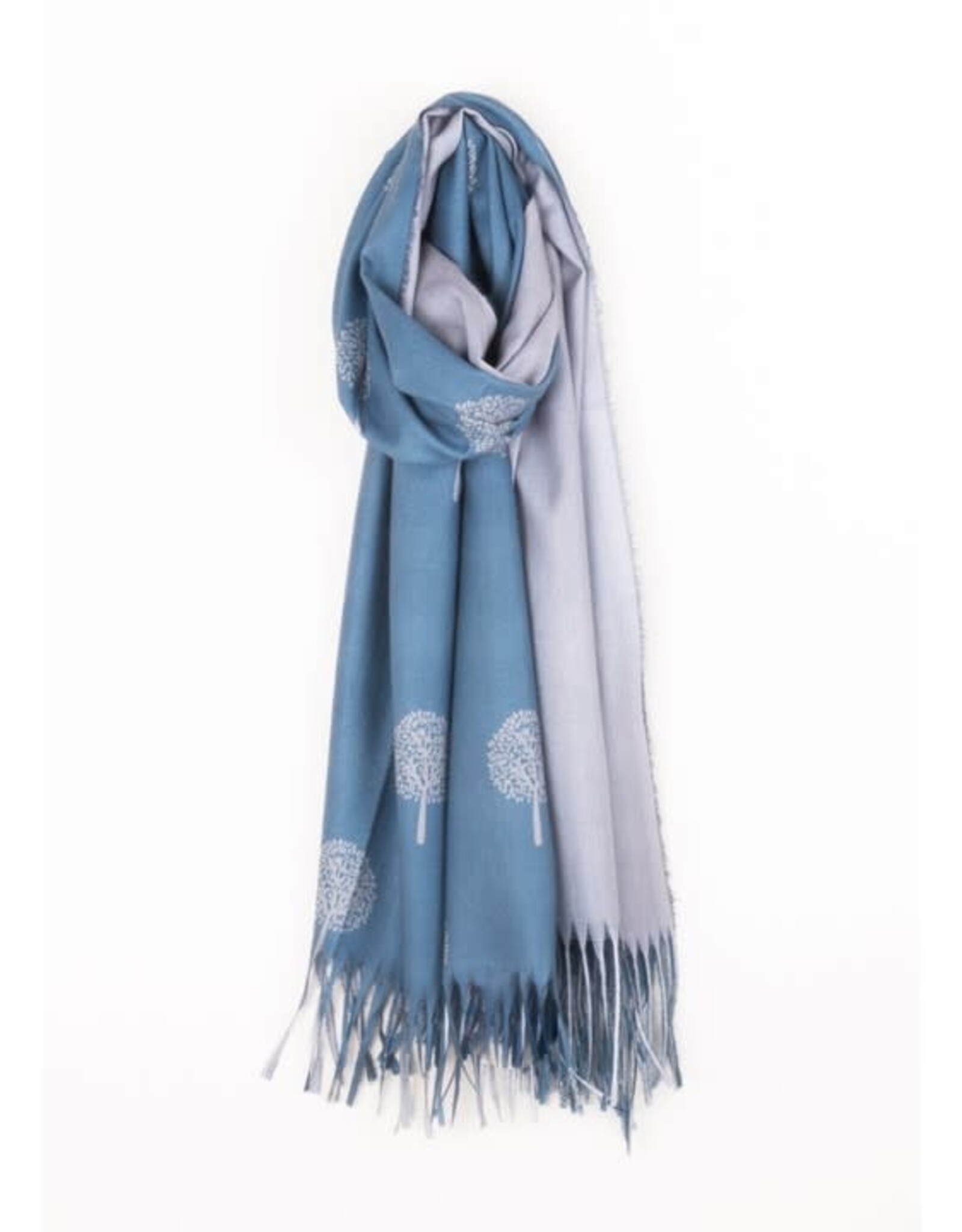 Caracol Foulard  Arbre #6166  - Bleu