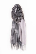 Caracol Foulard  Arbre #6166  - Gris