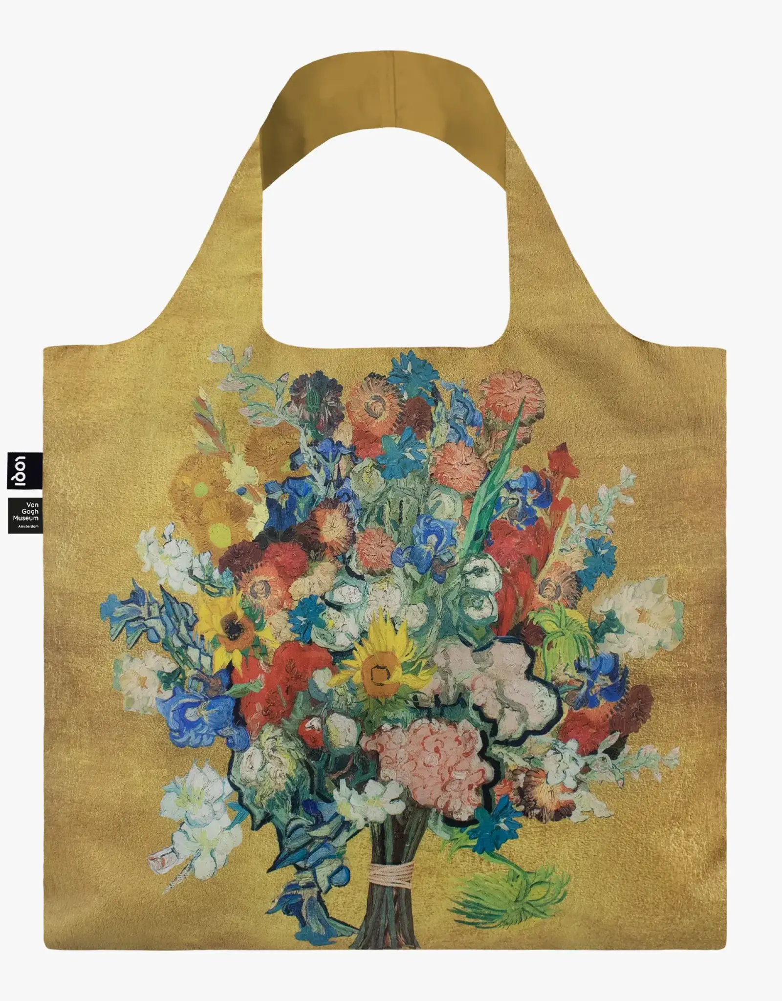 Sac repliable Bouquet fleurs (Jaune) - Van Gogh