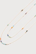 Caracol Long collier double multi