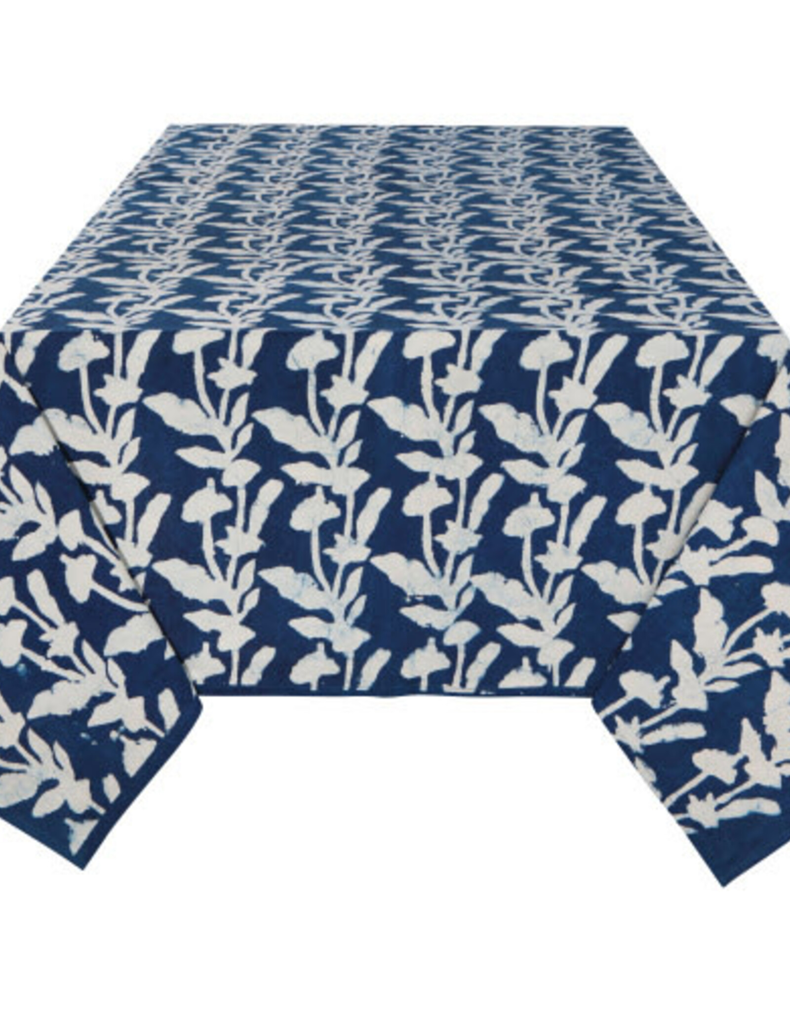 Nappe 60 x 108"  - Marine fleuri