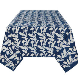 Nappe 60 x 108"  - Marine fleuri
