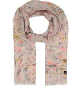 Fraas Foulard fleuri multi - Pêche pâle