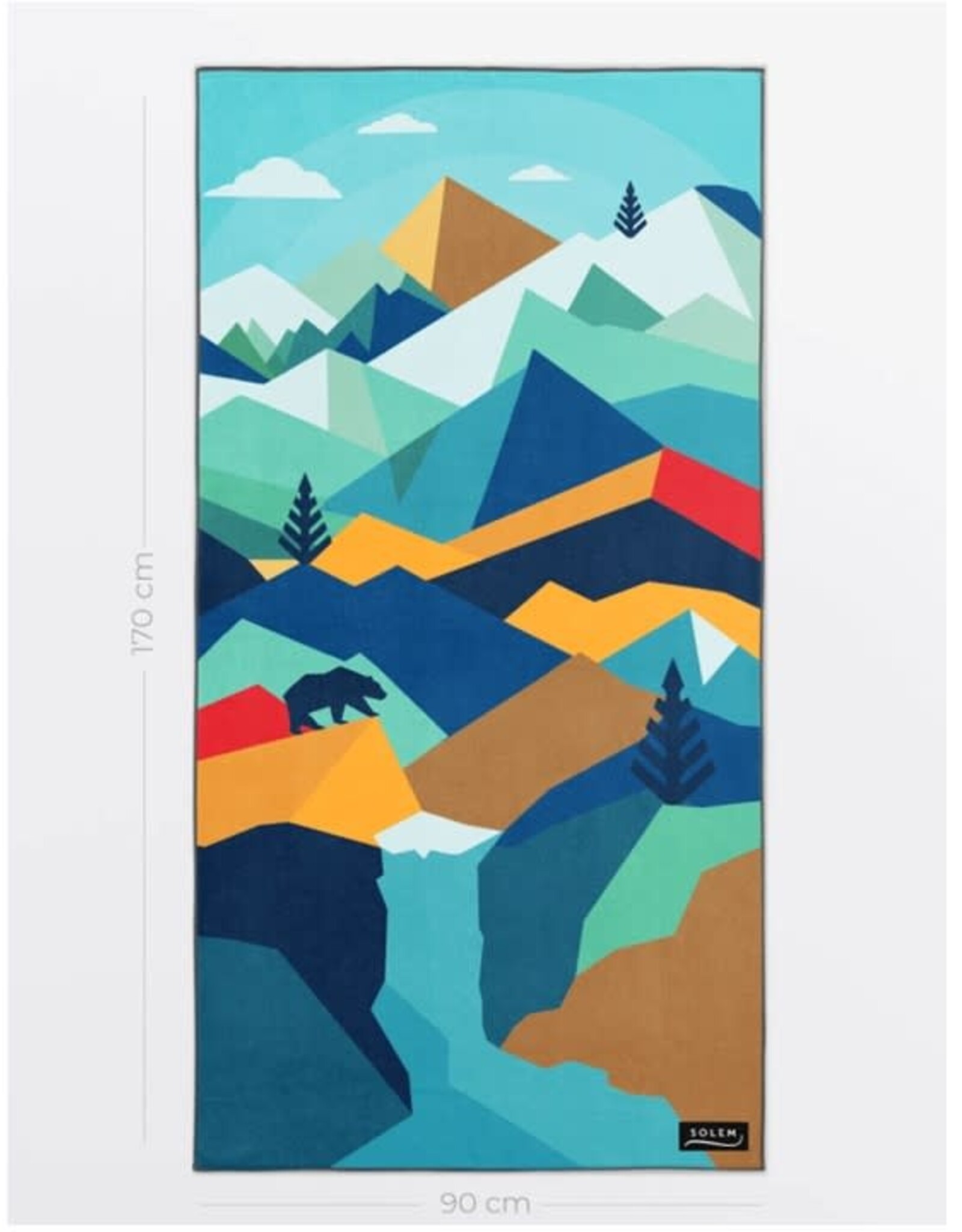Solem Serviette XL - Aventure Alpine