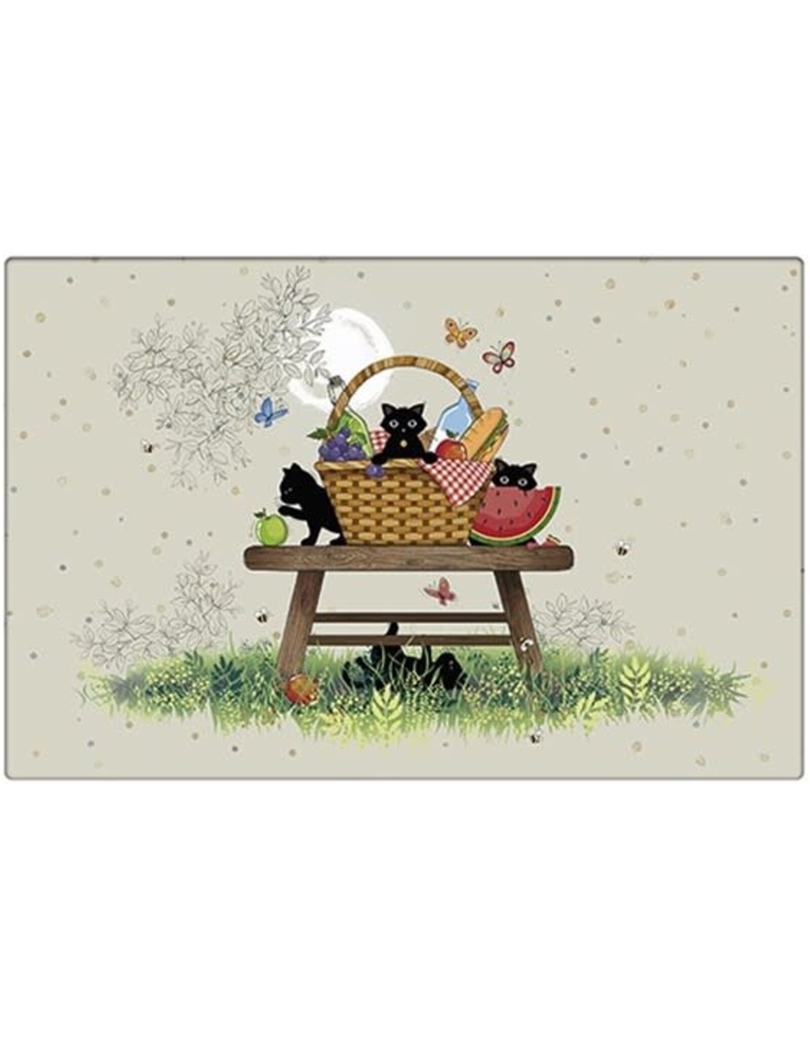 Napperon chat - Picnic