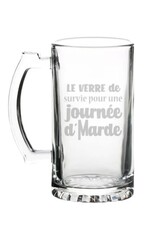 La maison du bar Verre bière - Journée de Marde