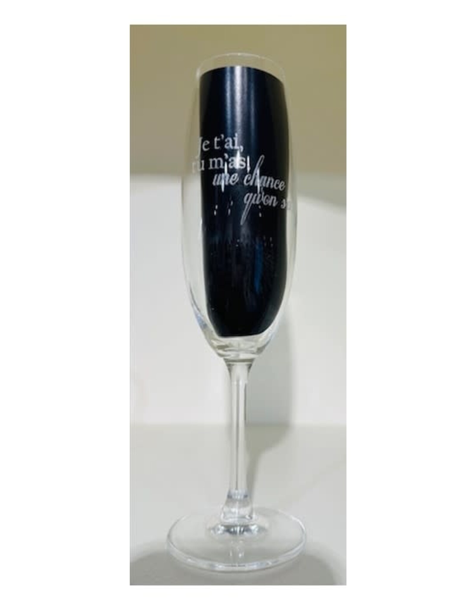 La maison du bar Flûte champagne  - Je t'ai tu m'as ...