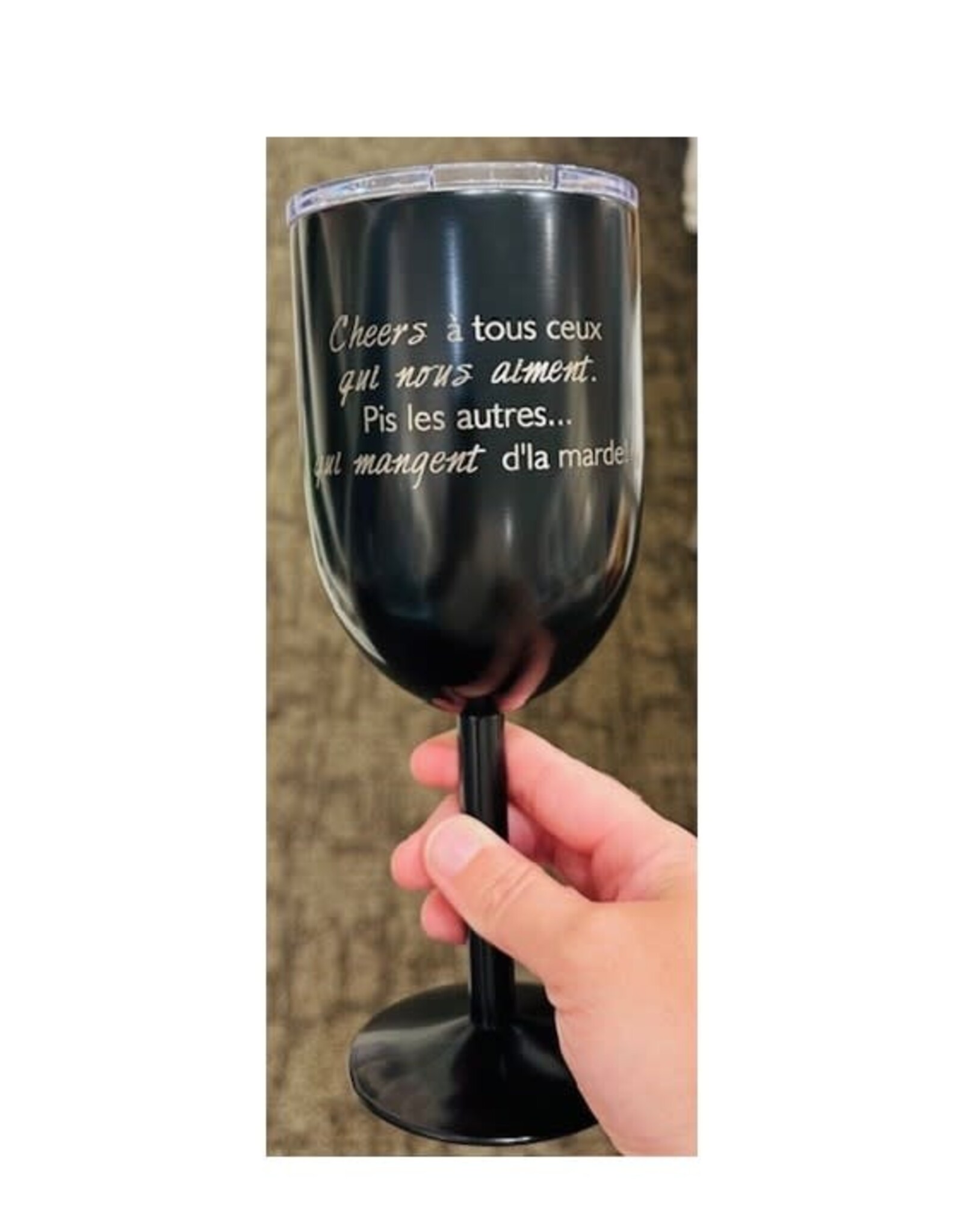 La maison du bar Coupe iso  - Cheers à tous ceux ... (Noir)