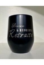 La maison du bar Verre thermos -Bonne & heureuse retraite