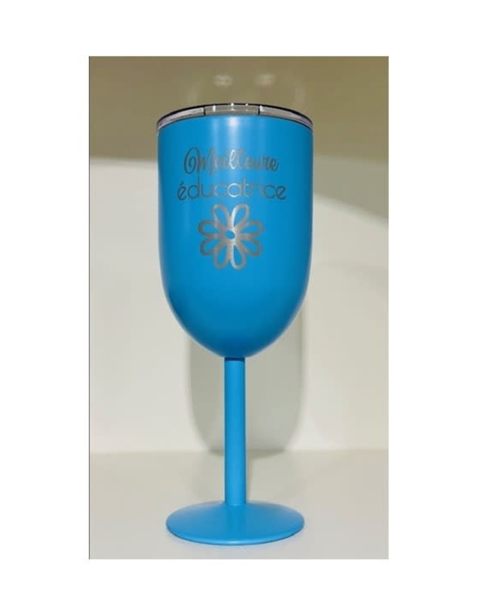 La maison du bar Coupe iso  - Meilleure éducatrice (bleu pâle)