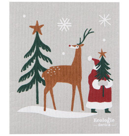 Lingette -  Père Noel + renne