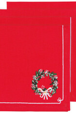 Ens. Serviette de table  - Couronnes