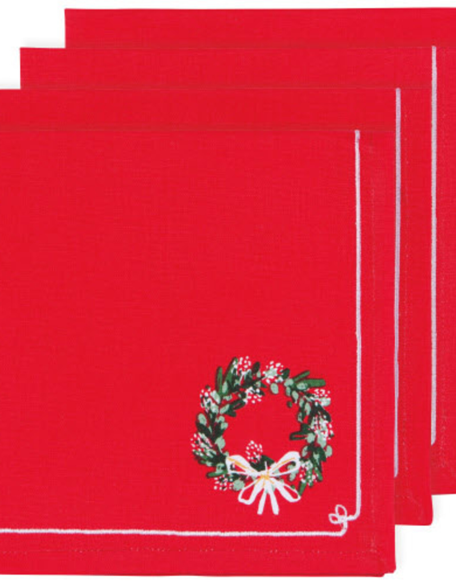 Ens. Serviette de table  - Couronnes