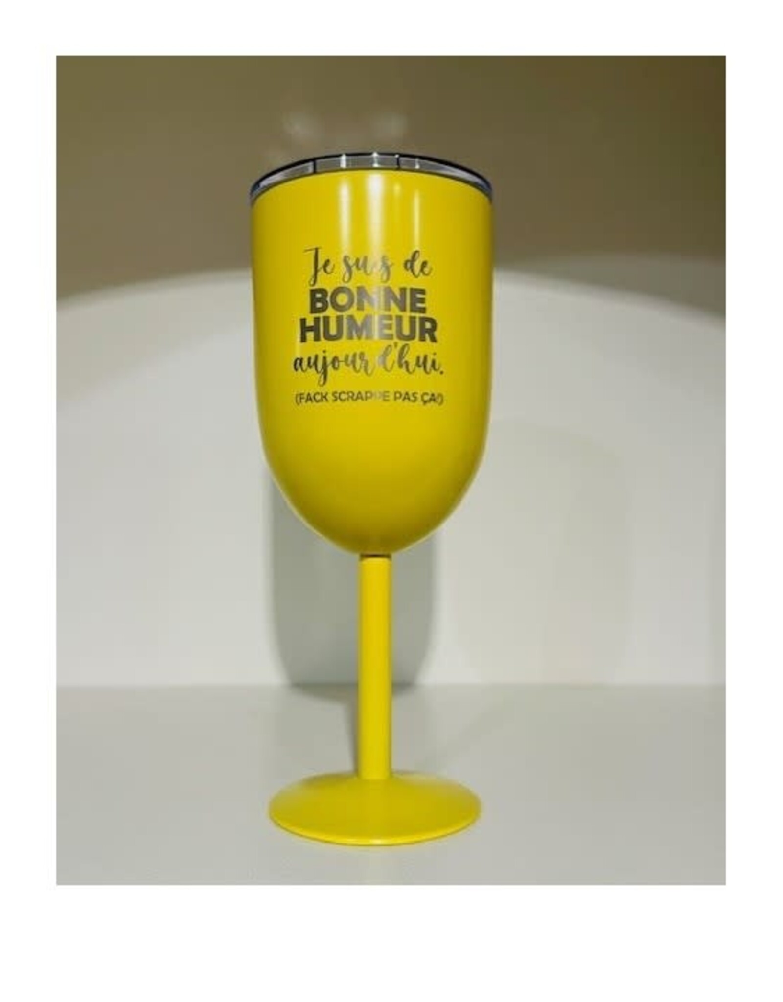 La maison du bar Coupe iso  - Bonne humeur  ... (jaune )