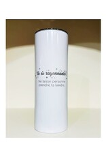 La maison du bar Verre thermos Hiball - tu es rayonnante (blanc)