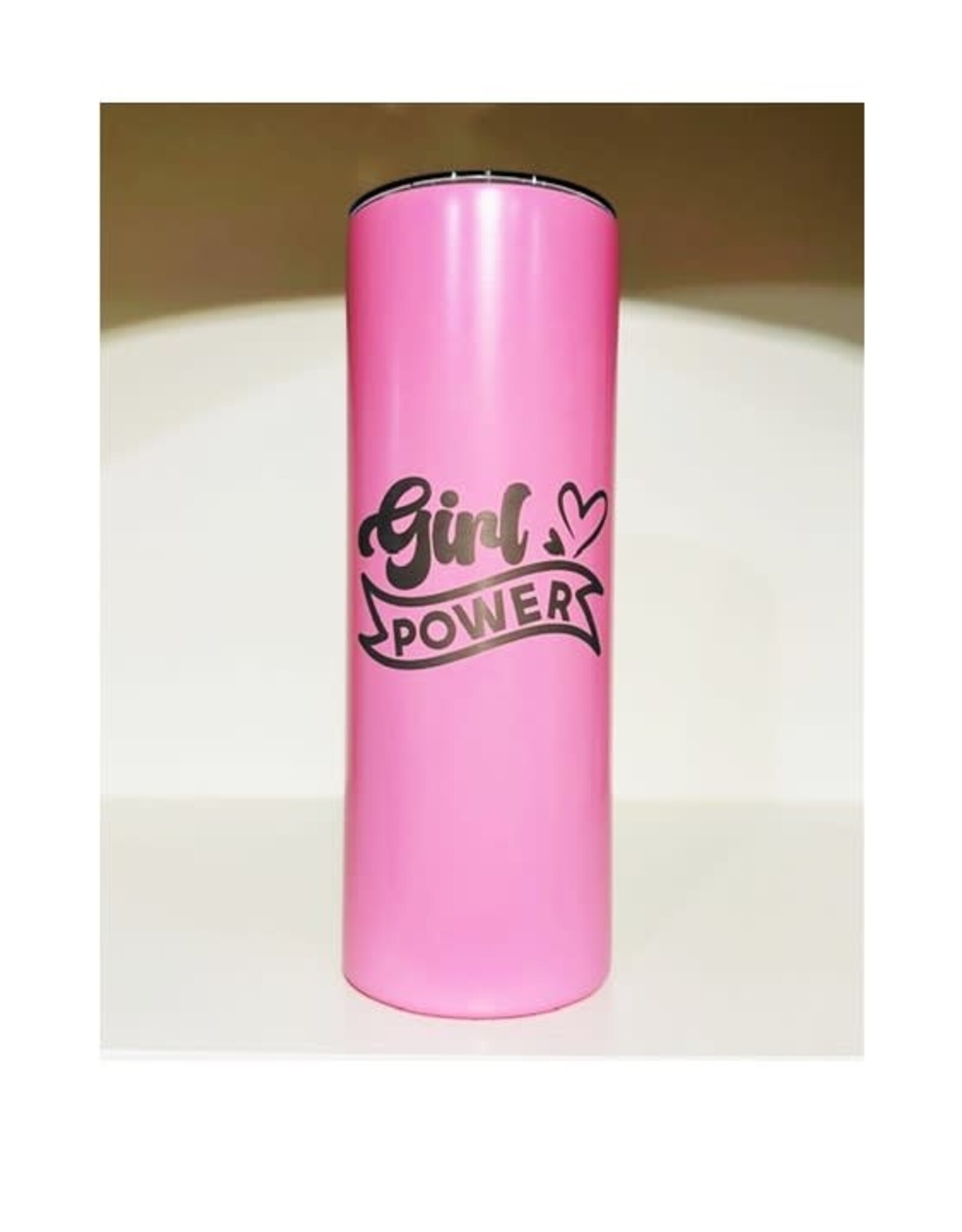 La maison du bar Verre thermos Hiball - Girl Power  (rose)