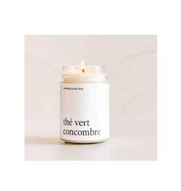 Marée Chandelles Bougie Thé vert & Concombre  -314ml