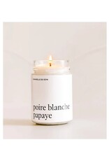 Marée Chandelles Bougie Poire blanche & Papaye   - 314ml