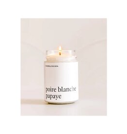 Marée Chandelles Bougie Poire blanche & Papaye   - 314ml