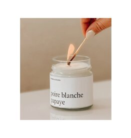 Marée Chandelles Bougie Poire blanche & Papaye    - 212ml