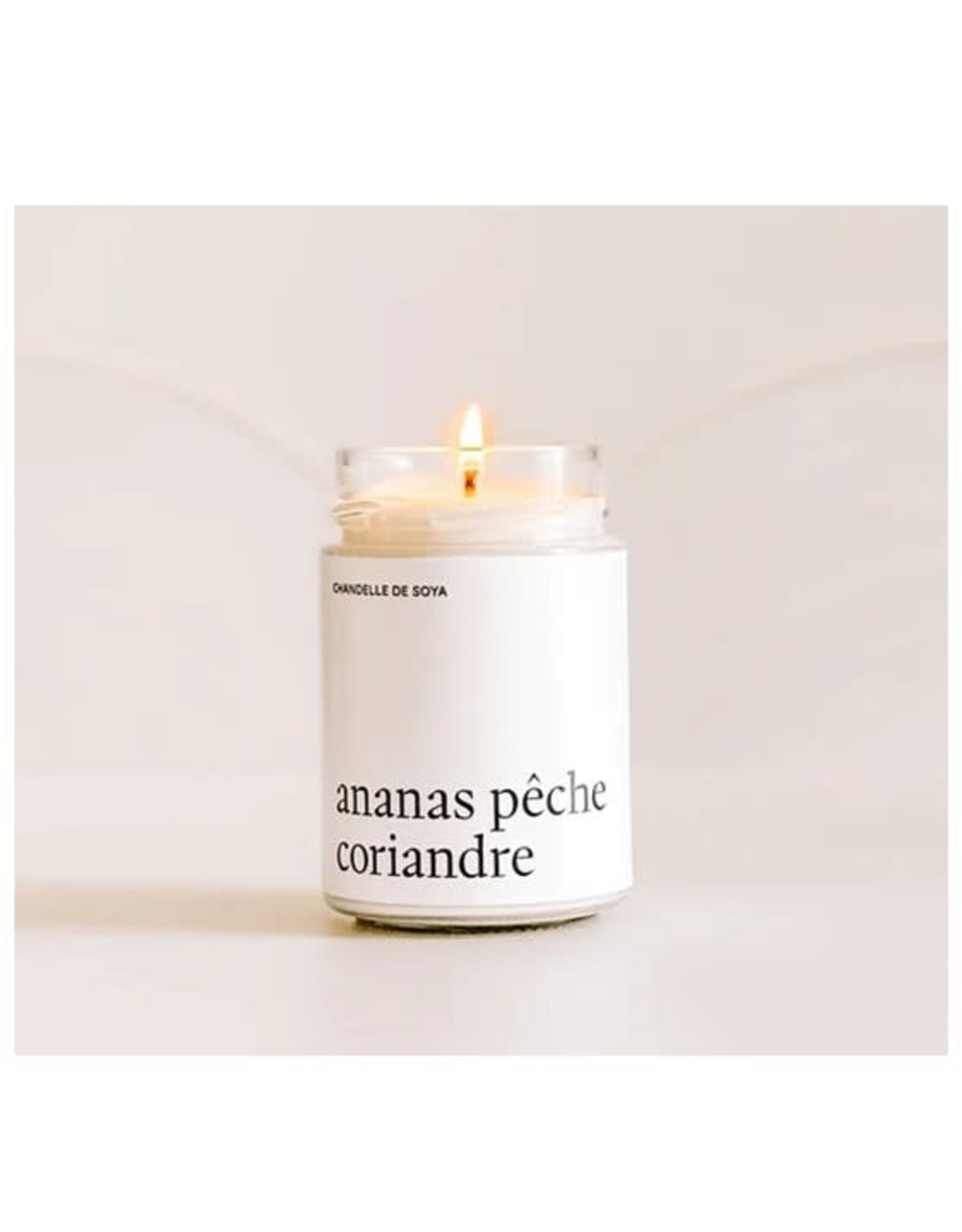 Marée Chandelles Bougie Ananas, pêche et coriandre   - 314ml