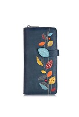 ESPE Portefeuille clutch Petal - Bleu