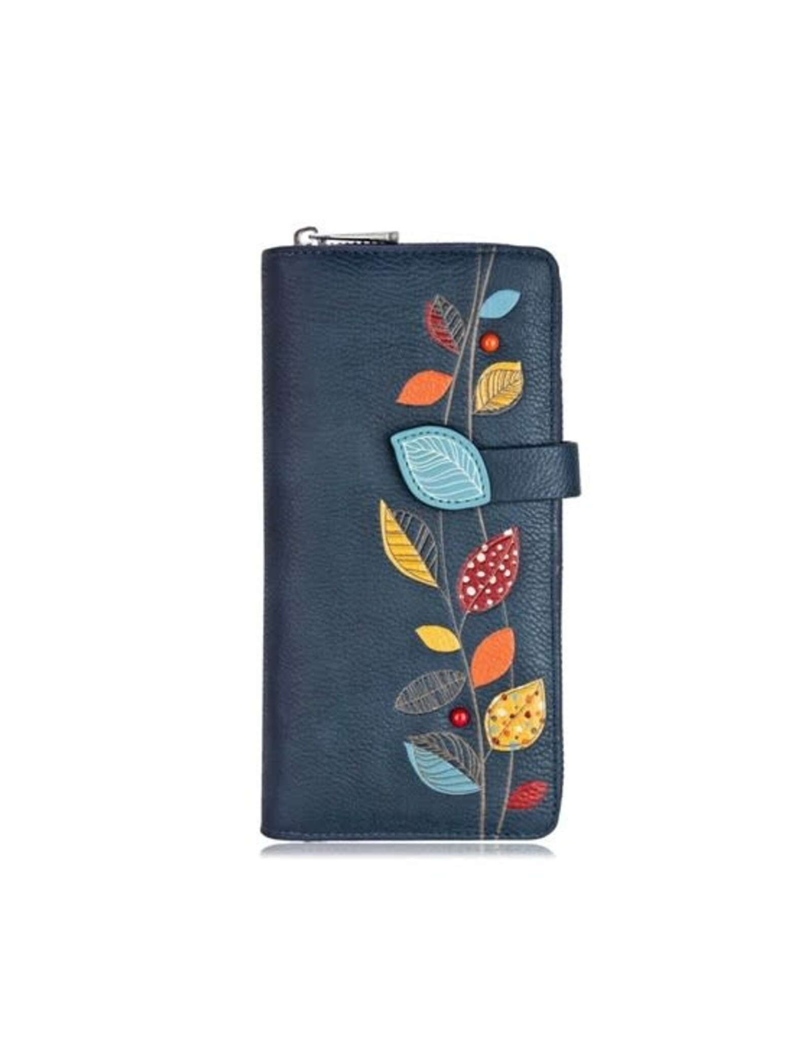 ESPE Portefeuille clutch Petal - Bleu