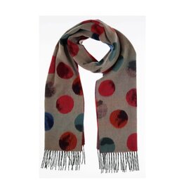 Fraas Foulard Ronds multi - Beige