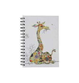 Petit cahier spiral - Girafe