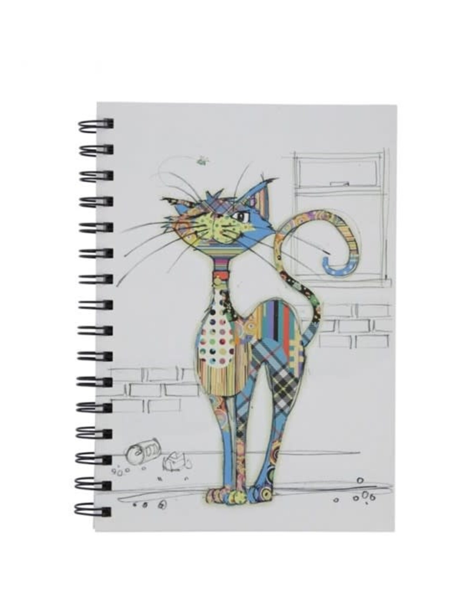 Grand  cahier spiral - Chat