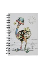 Grand  cahier spiral - Autruche