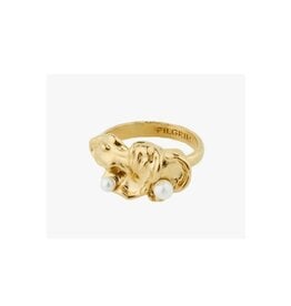 Pilgrim Bague  ajustable Moon - Or