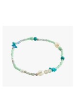 Pilgrim Bracelet élast- indiana  Menthe