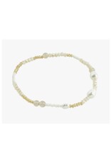 Pilgrim Bracelet élast- indiana Blanc