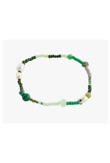 Pilgrim Bracelet élast- indiana Vert Foncé