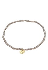 Pilgrim Bracelet élast. - Gris