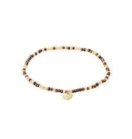 Pilgrim Bracelet élast. - Mix  Brun -Noir