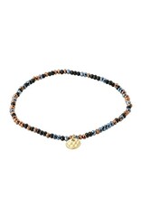 Pilgrim Bracelet élast. - Mix  noir