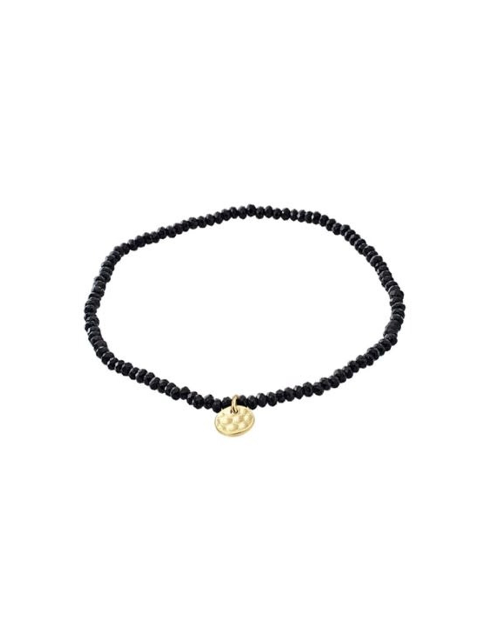 Pilgrim Bracelet élast. - Noir
