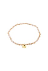 Pilgrim Bracelet élast. - Rosé