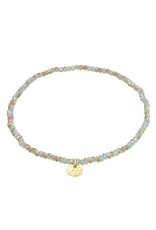 Pilgrim Bracelet élast. - Turquoise