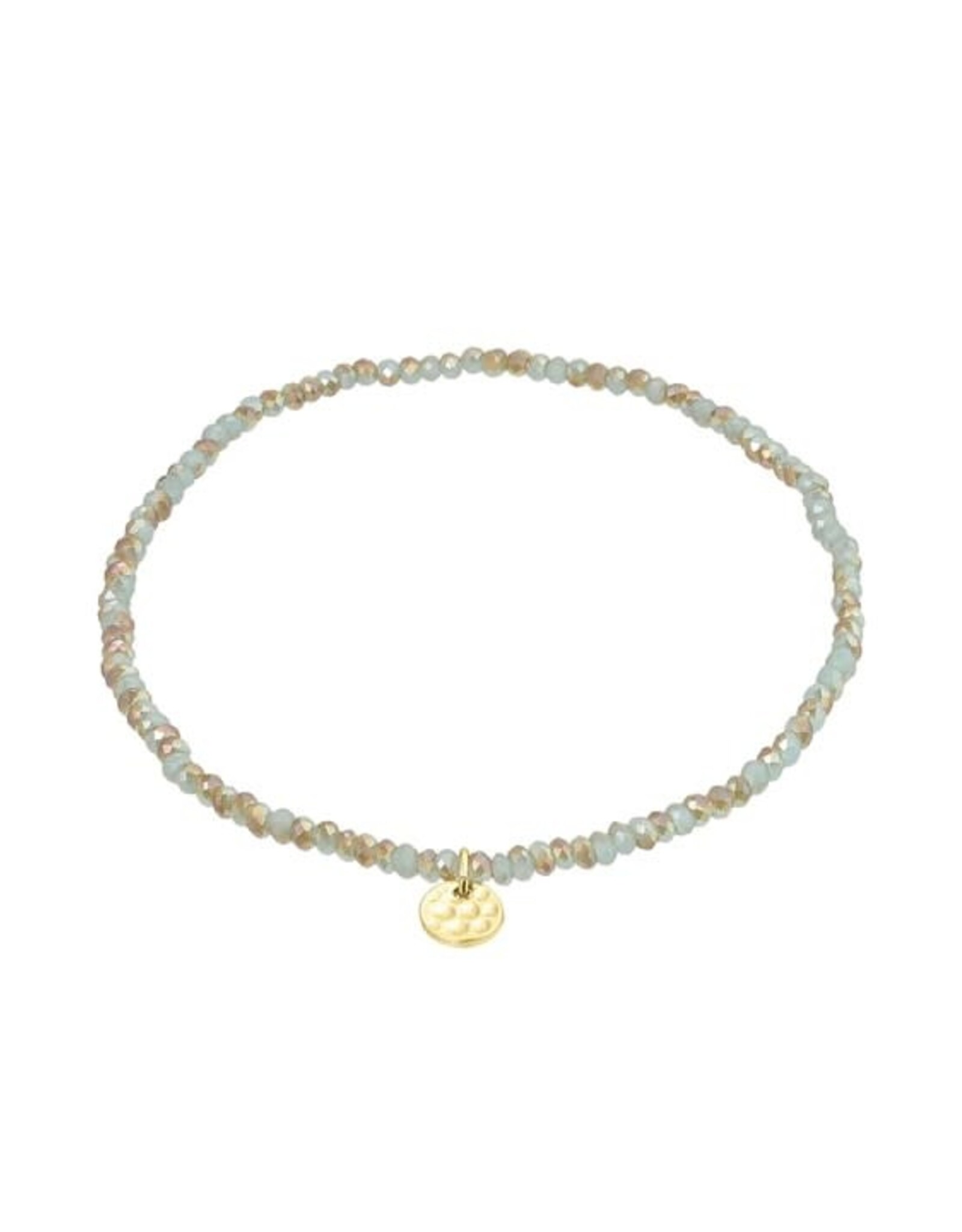Pilgrim Bracelet élast. - Turquoise