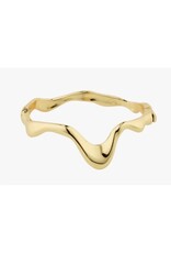 Pilgrim Bracelet rigide  Moon - Or