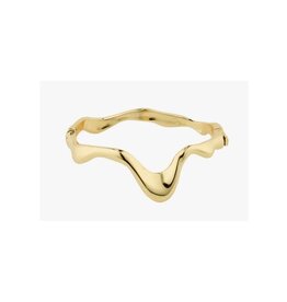 Pilgrim Bracelet rigide  Moon - Or