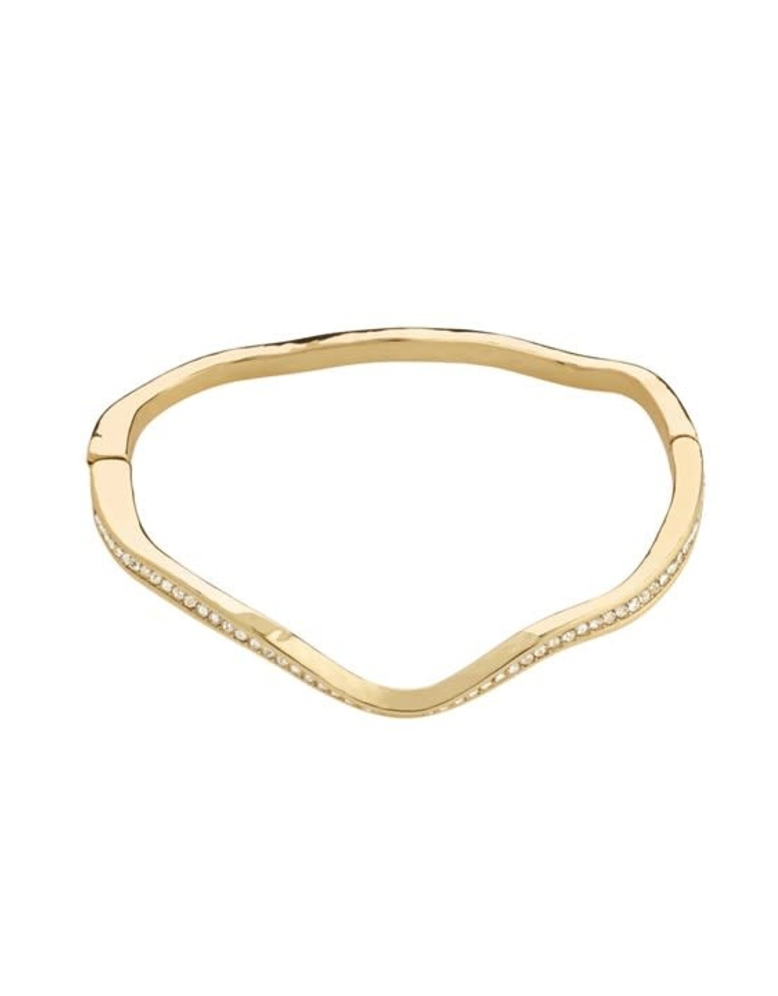 Pilgrim Bracelet rigide true cristal  - Or