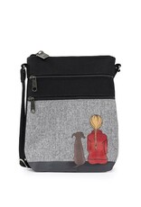 Jak's Pochette de marche   Fille + chien