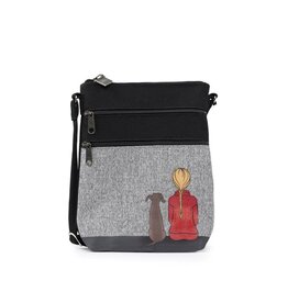 Jak's Pochette de marche   Fille + chien